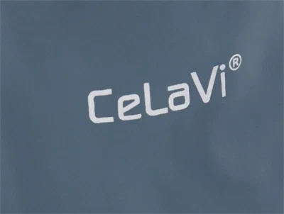 CeLaVi luffer i blå nuance med logo detalje