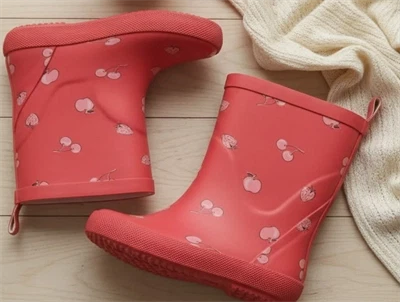 CeLaVi gummistøvle cayenne med frugtprint