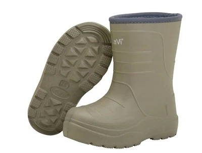 CeLaVi termostøvler grøn overland trek set fra to vinkler