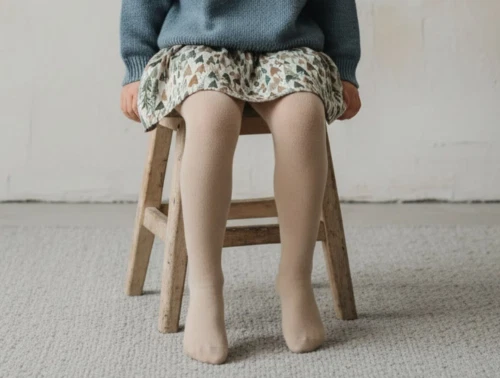 MP strømpebukser rose dust bomuld 