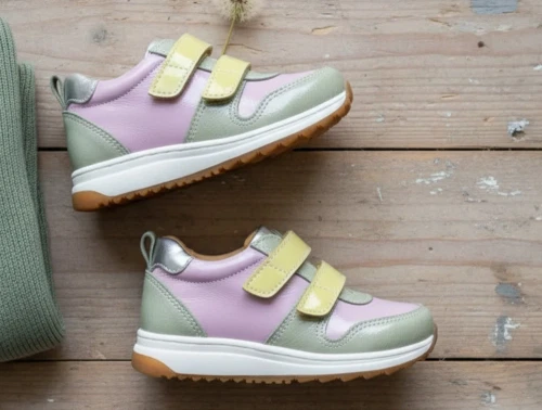 Angulus sneaker green/lilla