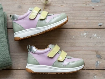 Angulus sneaker green/lilla