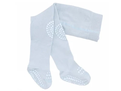GoBabyGo kravlestrømpebukser sky blue med gummidutter