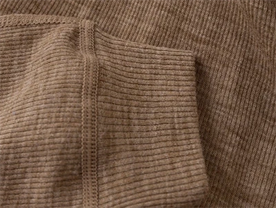 CeLaVi brun merinould bukser rib detalje