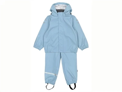 Mikk-line regnsæt faded denim med seler