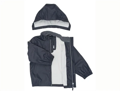 Mikk-line regnsæt dark navy med åben jakke