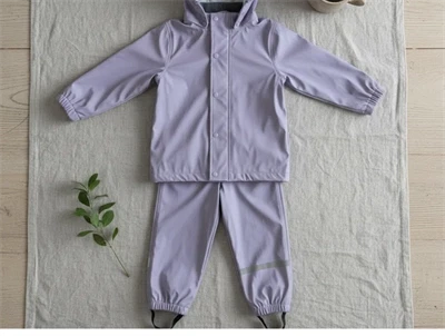 Mikk-Line regnsæt dusk med seler og refleksdetaljer