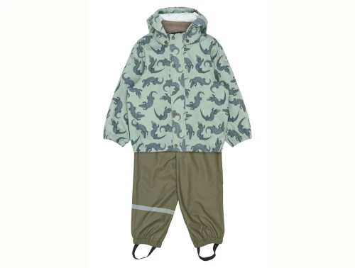 Mikk-line regnsæt croco aop med seler