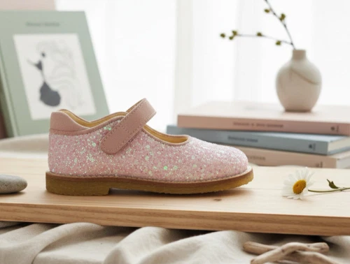 Angulus rosa tullesko glitter