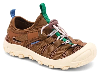 Bisgaard Zion sneaker i brun nuance med elastiklukning