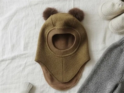 Huttelihut elefanthue Big Bear mole grey alpaca