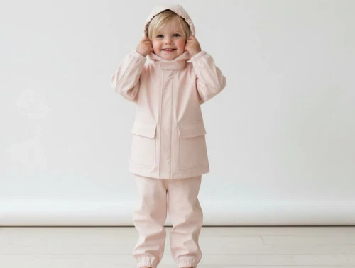 Ver de Terre regnsæt i rose powder til børn