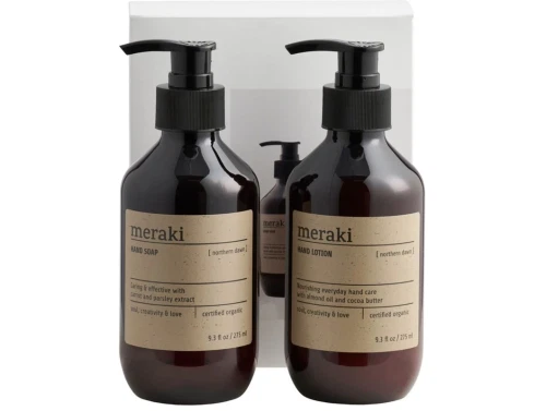 Meraki northern dawn håndpleje gaveæske 2 x 275ml