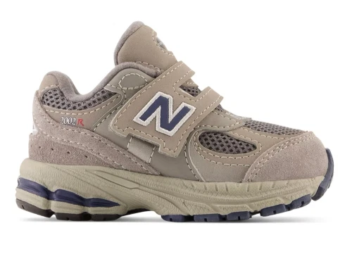 New Balance 2002 Kids sneaker grå med velcrolukning