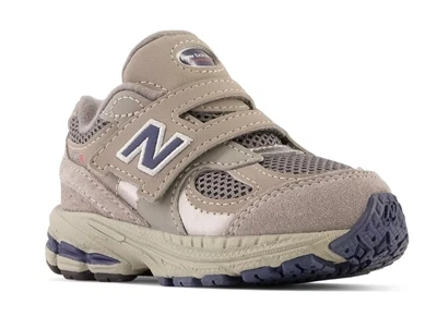 New Balance 2002 Kids sneaker grå med velcrolukning