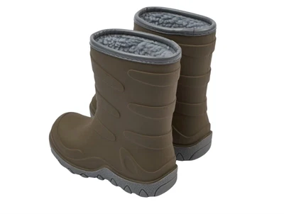 Mikk-Line termostøvle i chocolate chip set forfra