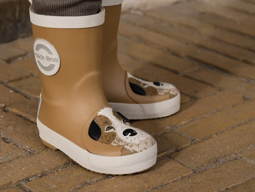Mikk-Line gummistøvler dijon med hund