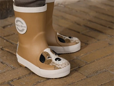 Mikk-Line gummistøvler dijon med hund