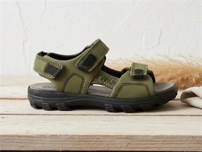 Primigi green sandal med velcro
