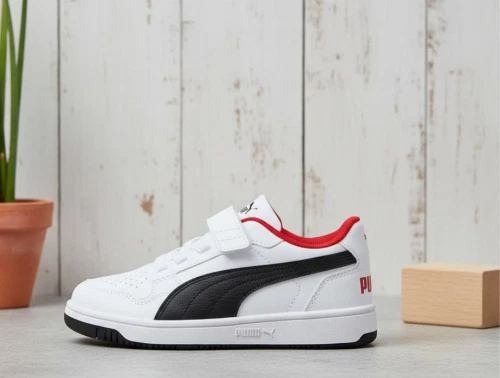Puma Reb sneakers hvid/sort/rød
