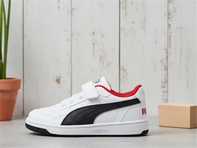 Puma Reb sneakers hvid/sort/rød