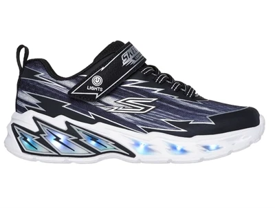 skechers light storm 2.0 bolt brights sneaker sort lys