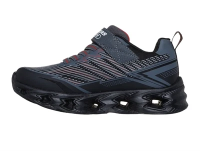 Skechers Vortex 2.0 sneakers sort koks med blinklys