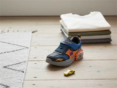 Skechers Garage sneaker med bil og garage