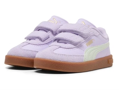 Puma Club II Era V Inf sneaker lilla med velcro