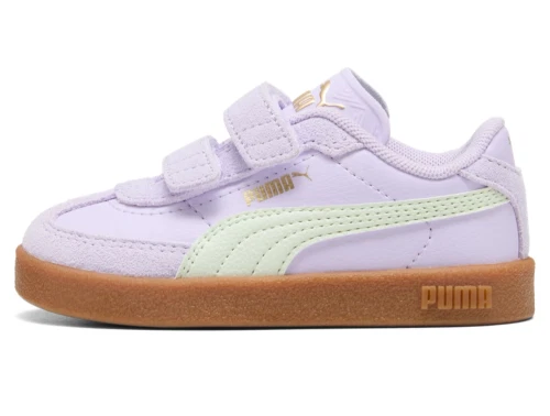 Puma Club II Era V Inf sneaker lilla med velcro
