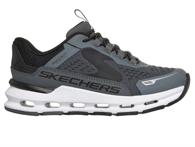 Skechers Glide-Step Plus Vista Lane sneaker i grå med slip-ins og hvid sål