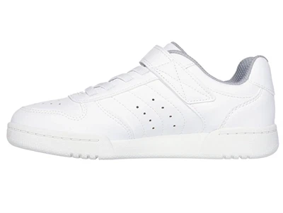 Skechers Quick Street sneaker hvid med velcro