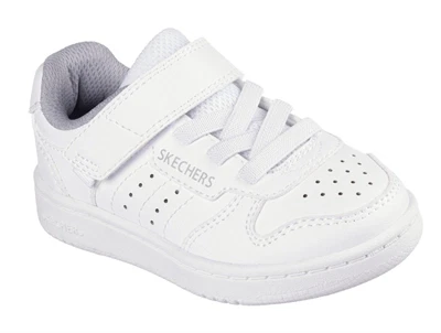 Skechers Quick Street sneaker hvid med velcro