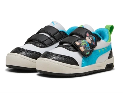 Puma Multiflex 2 Paw Patrol hvid med velcro og Chase
