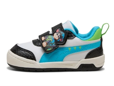 Puma Multiflex 2 Paw Patrol hvid med velcro og Chase