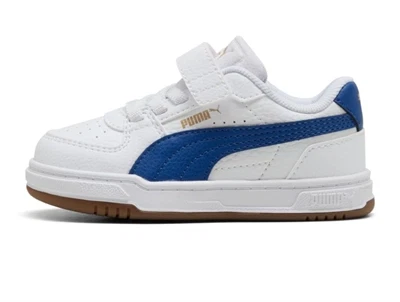 Puma Caven III AC+ Inf sneaker hvid med blå detaljer