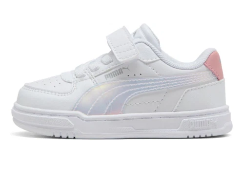 Puma Caven III Holo 2.0 AC+ Inf sneaker hvid med holografiske detaljer til børn