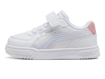 Puma Caven III Holo 2.0 AC+ Inf sneaker hvid med holografiske detaljer til børn