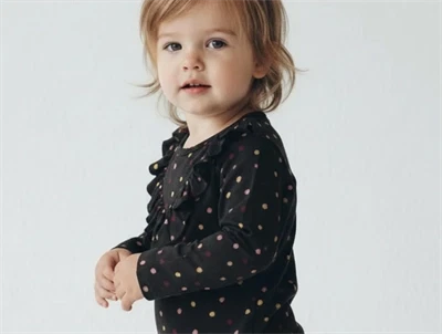 Soft Gallery body Annie jet black trio dotties