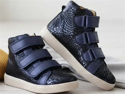 Bisgaard støvle navy swirl med stjerne