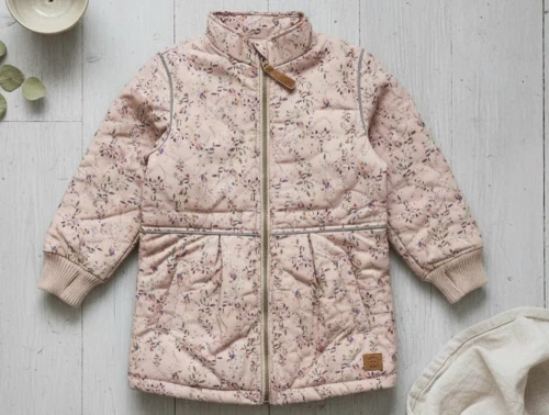 Mikk-line nougat termojakke blomster