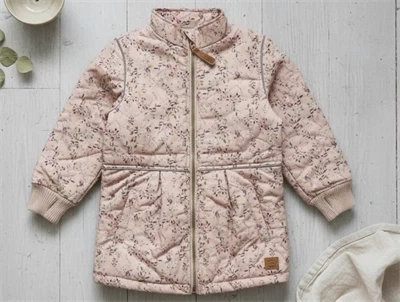 Mikk-line nougat termojakke blomster