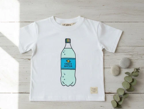 Soft Gallery t-shirt Asger white spacewater