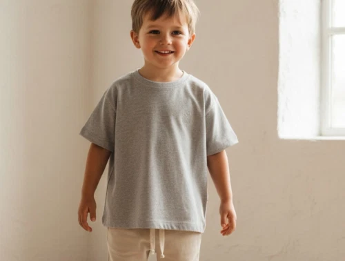 Soft Gallery t-shirt Asger grey melange