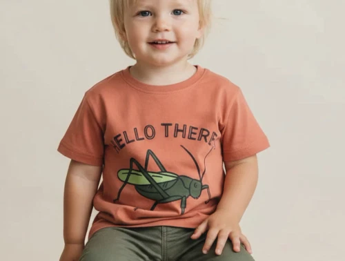 Soft Gallery t-shirt Asger baked clay grashopper