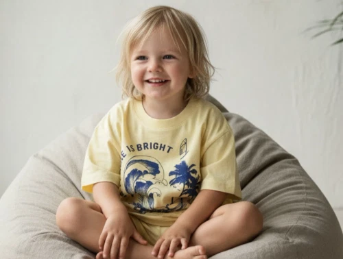 Soft Gallery t-shirt Asger french vanilla ride