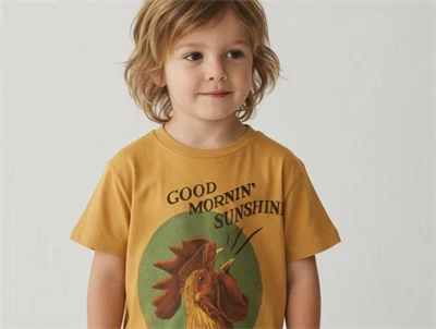 Soft Gallery t-shirt Asger taffy mornin'