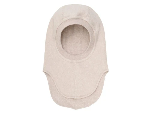 huttelihut elefanthue i camel melange, set forfra