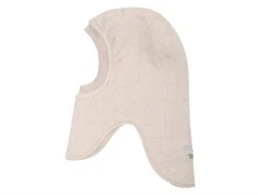 huttelihut elefanthue i camel melange, set fra siden