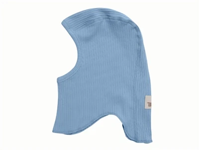 Huttelihut elefanthue windward blue set fra siden